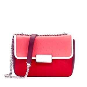 MARC by Marc Jacobs - Rebel 24 Ostrich-Print Flap